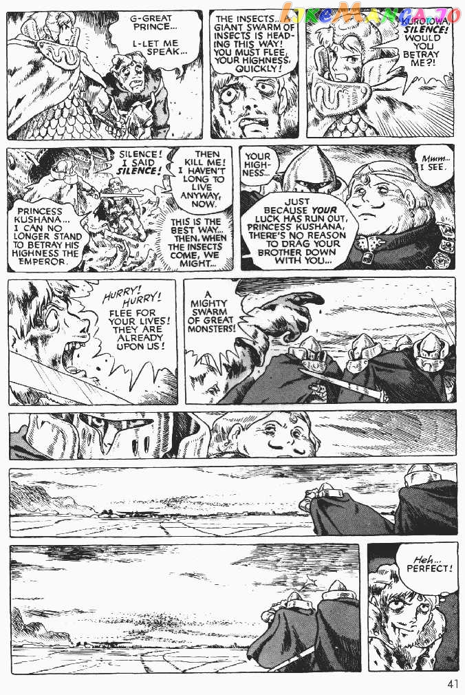 Nausicaä of The Valley of The Wind Chapter 3 - page 40