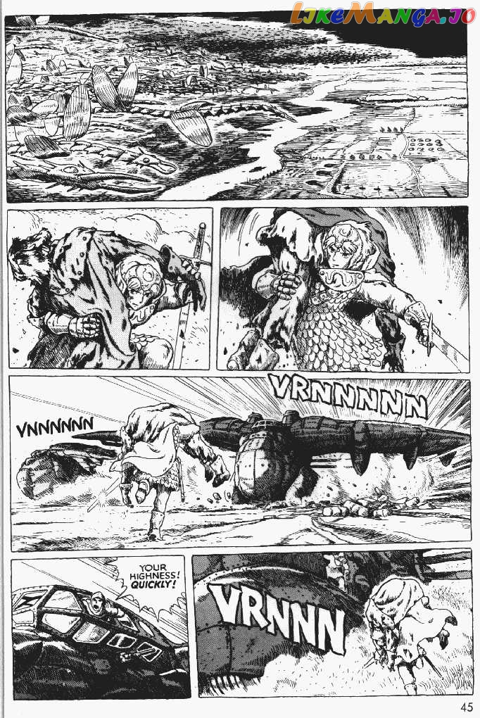 Nausicaä of The Valley of The Wind Chapter 3 - page 44