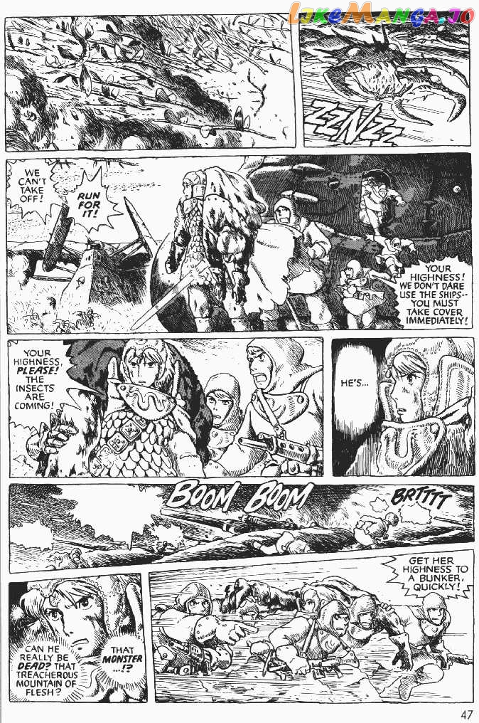 Nausicaä of The Valley of The Wind Chapter 3 - page 46
