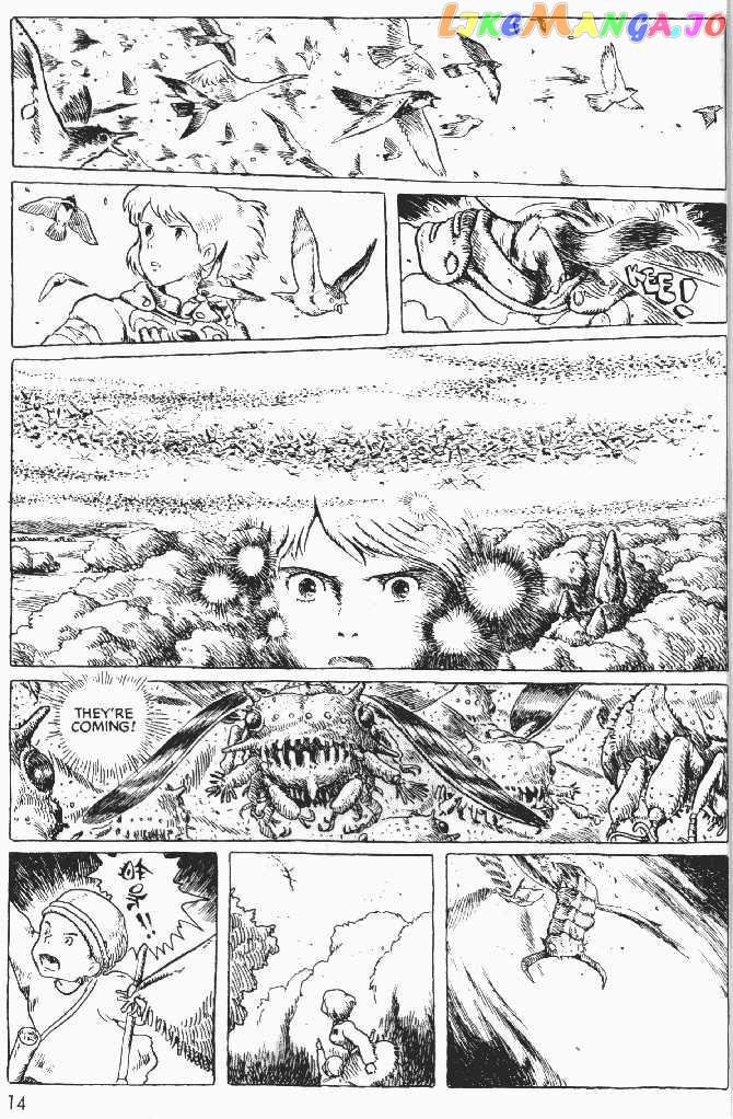Nausicaä of The Valley of The Wind Chapter 4 - page 13