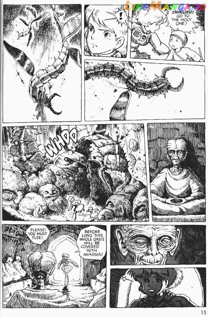 Nausicaä of The Valley of The Wind Chapter 4 - page 14