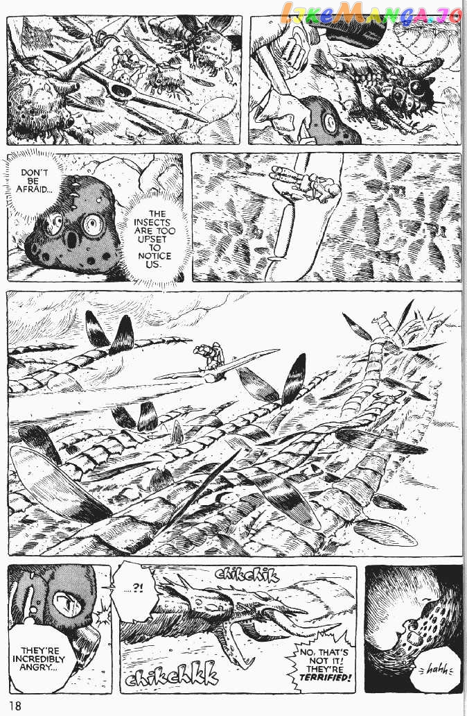Nausicaä of The Valley of The Wind Chapter 4 - page 17