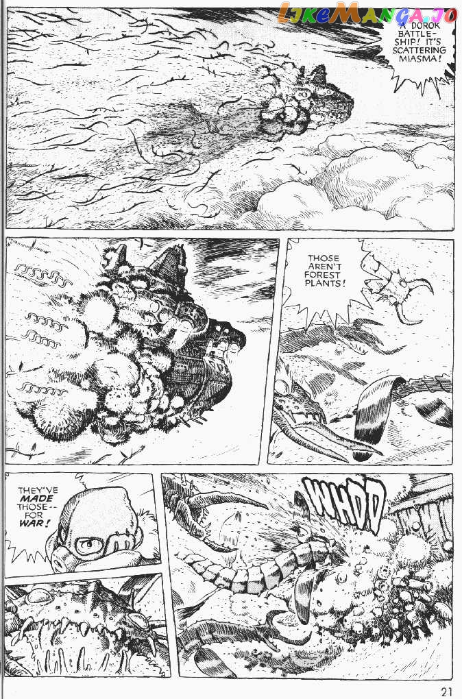Nausicaä of The Valley of The Wind Chapter 4 - page 20