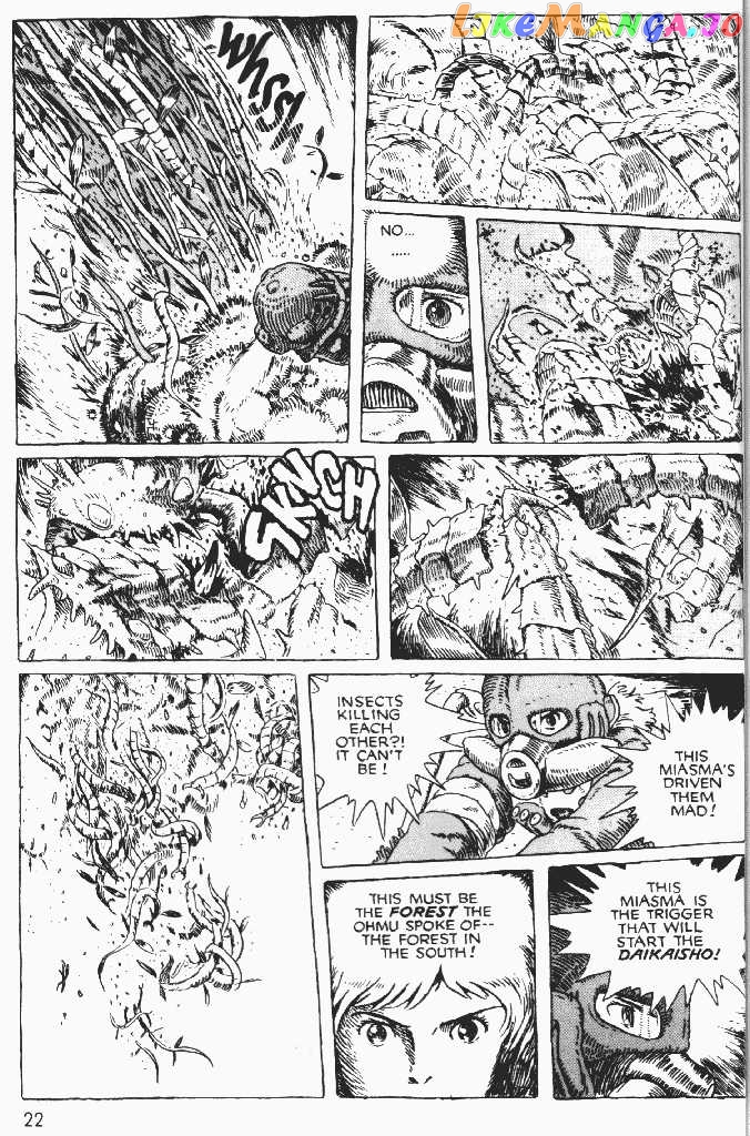 Nausicaä of The Valley of The Wind Chapter 4 - page 21