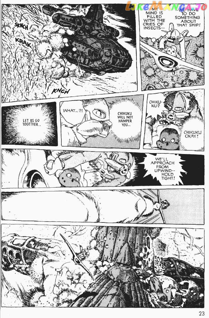 Nausicaä of The Valley of The Wind Chapter 4 - page 22