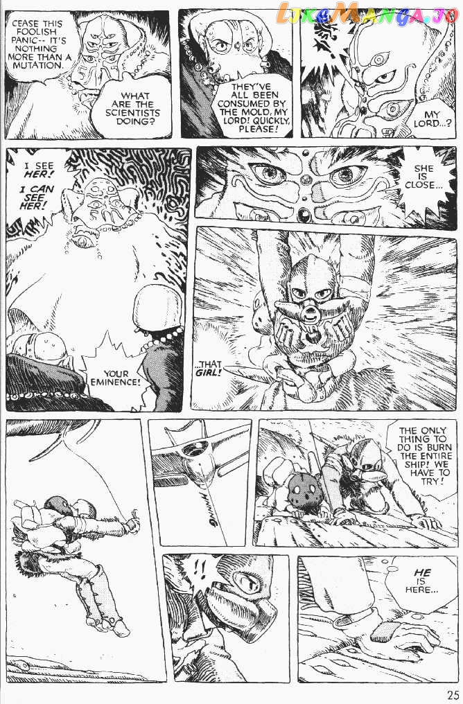 Nausicaä of The Valley of The Wind Chapter 4 - page 24