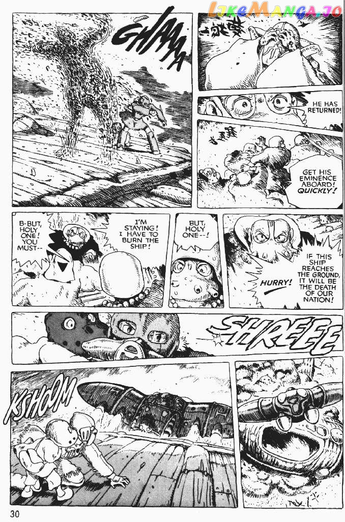 Nausicaä of The Valley of The Wind Chapter 4 - page 29