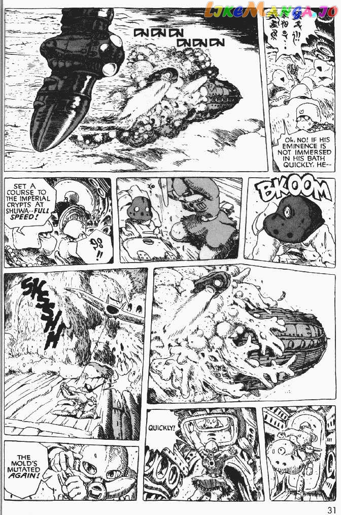Nausicaä of The Valley of The Wind Chapter 4 - page 30