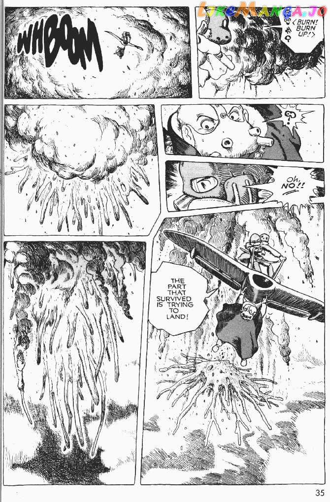 Nausicaä of The Valley of The Wind Chapter 4 - page 34