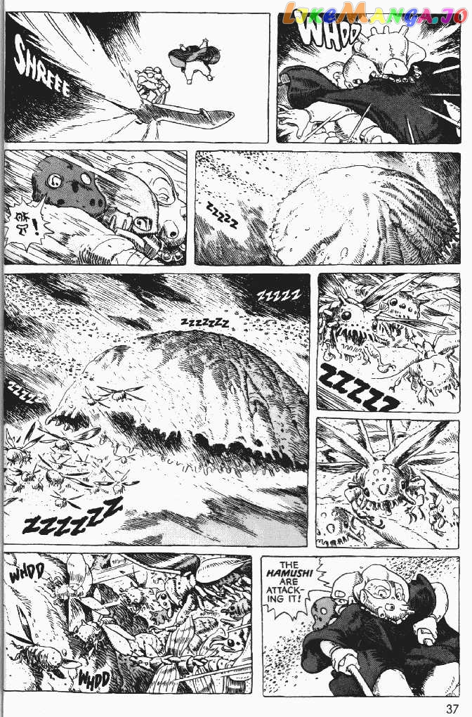 Nausicaä of The Valley of The Wind Chapter 4 - page 36