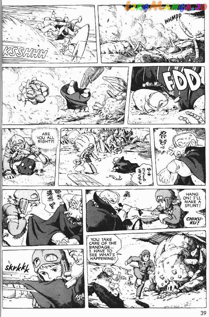 Nausicaä of The Valley of The Wind Chapter 4 - page 38