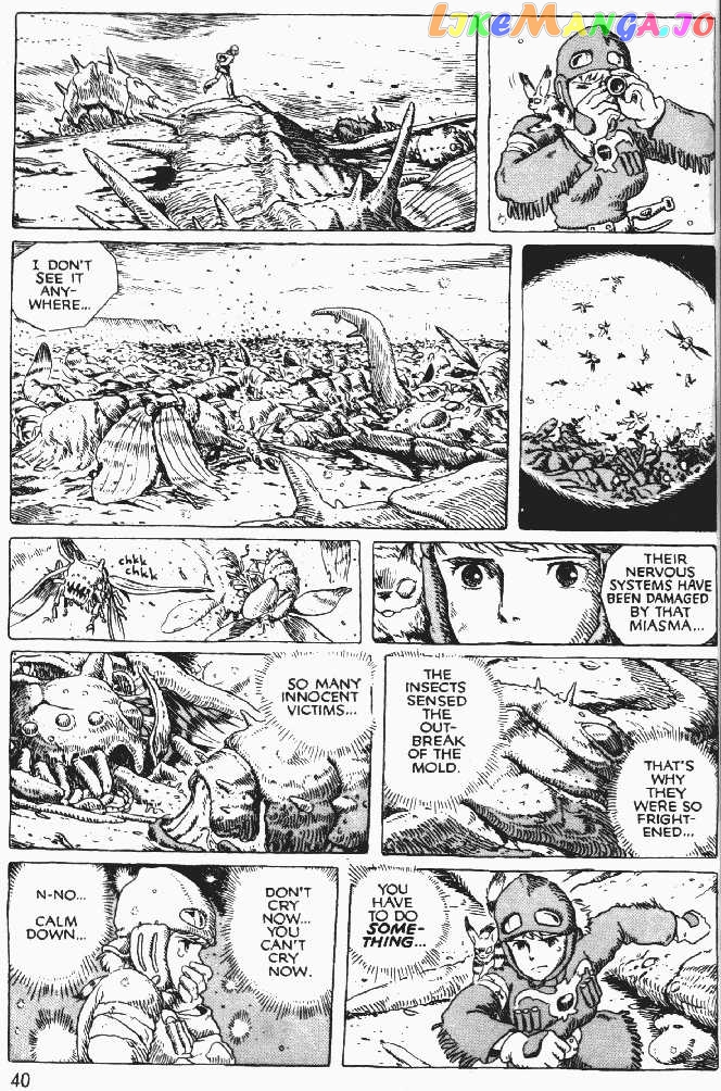 Nausicaä of The Valley of The Wind Chapter 4 - page 39