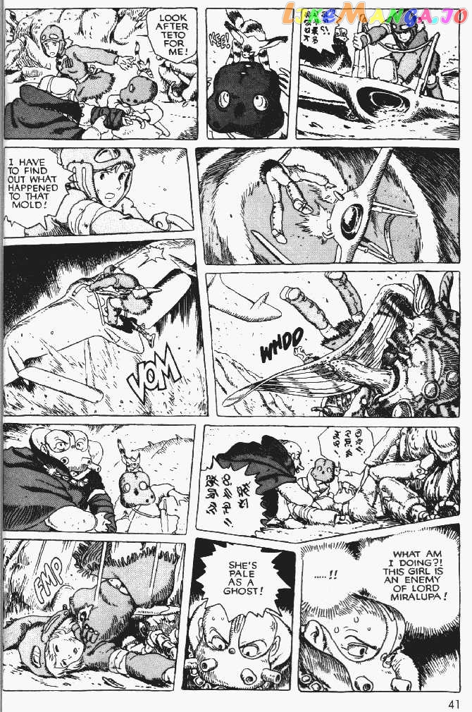 Nausicaä of The Valley of The Wind Chapter 4 - page 40