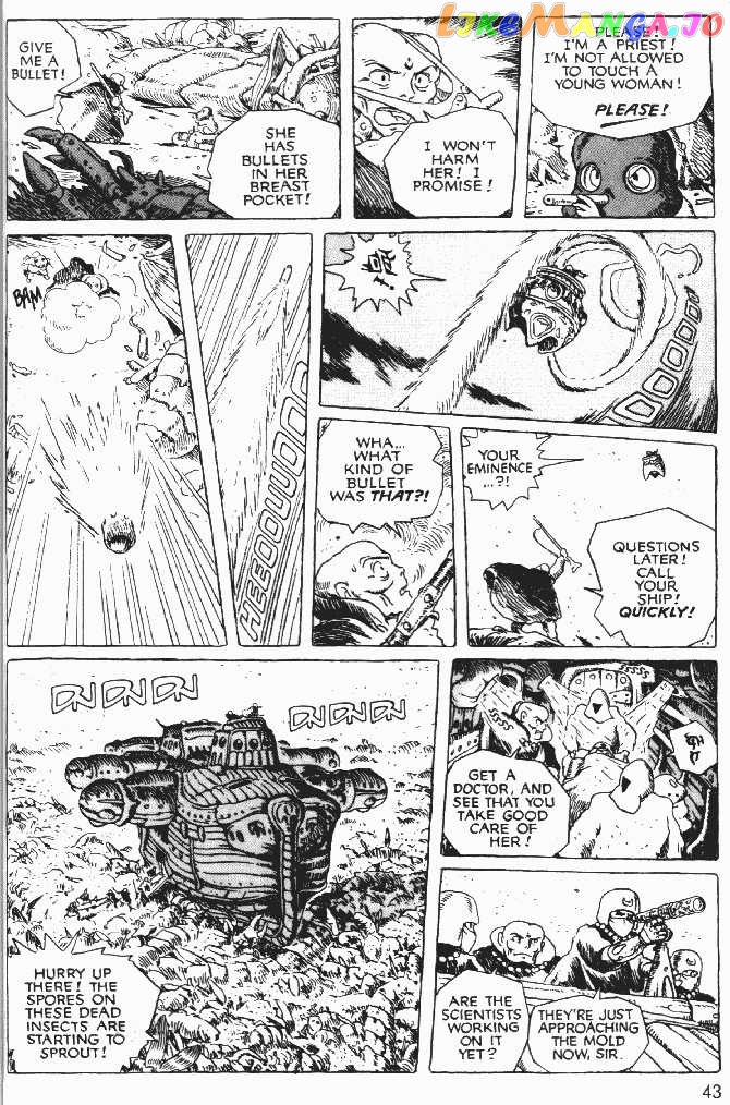 Nausicaä of The Valley of The Wind Chapter 4 - page 42
