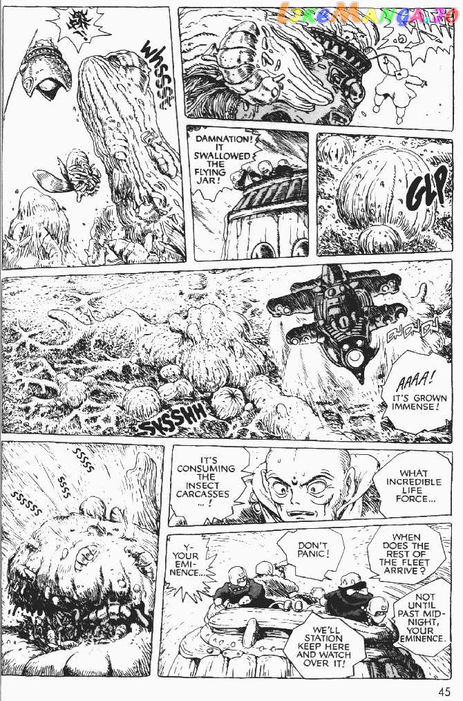 Nausicaä of The Valley of The Wind Chapter 4 - page 44
