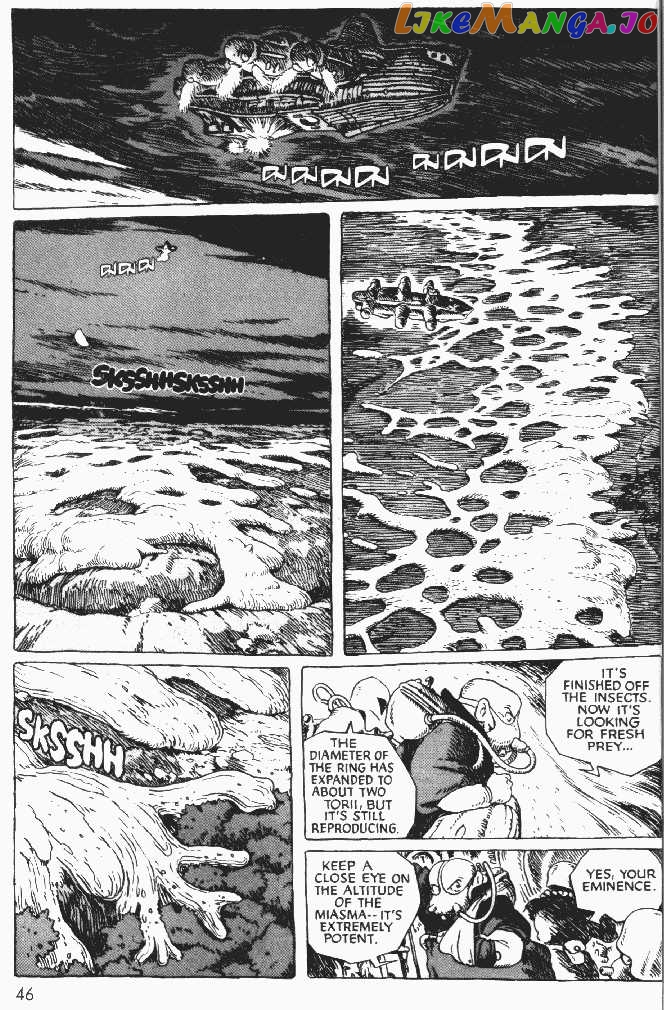 Nausicaä of The Valley of The Wind Chapter 4 - page 45