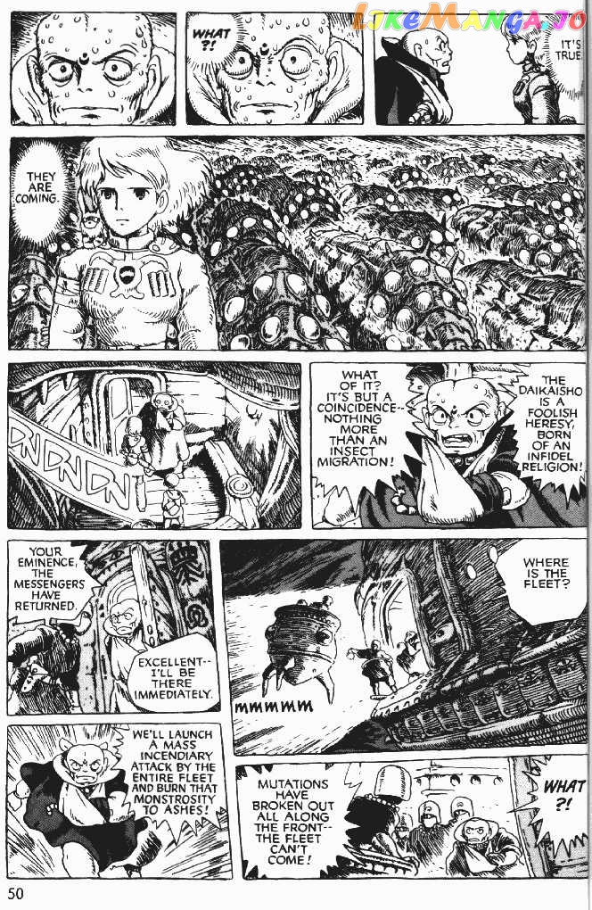Nausicaä of The Valley of The Wind Chapter 4 - page 49