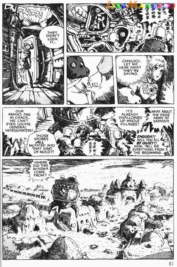 Nausicaä of The Valley of The Wind Chapter 4 - page 50