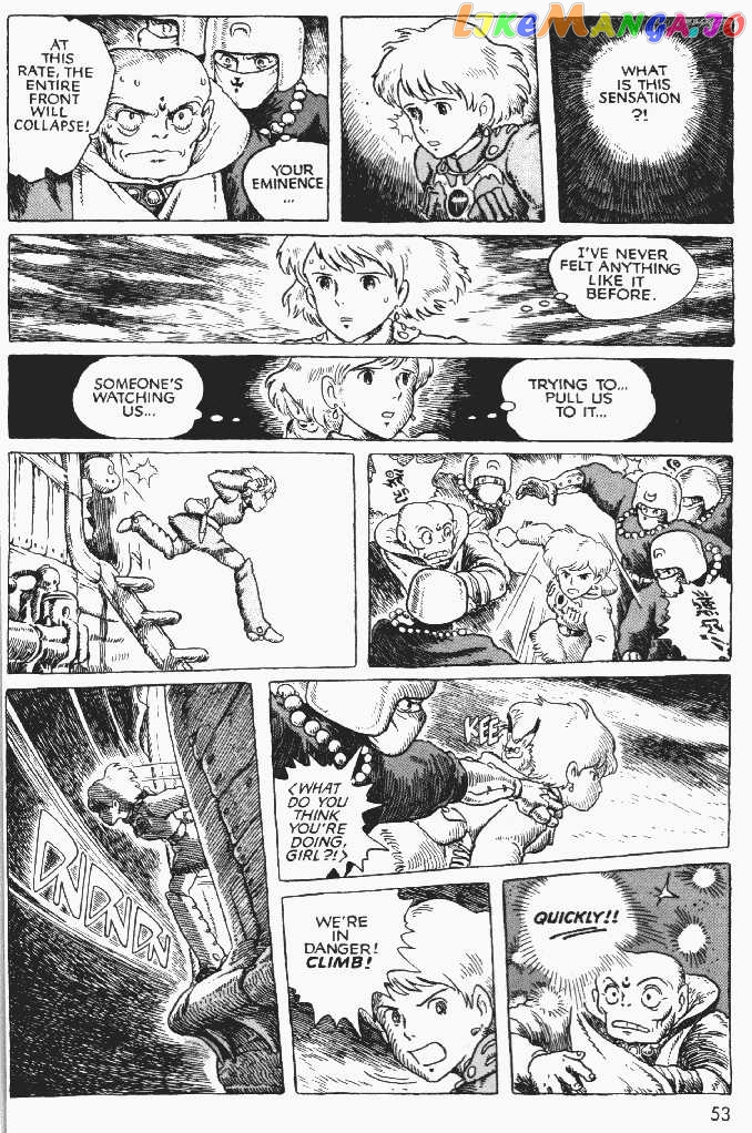 Nausicaä of The Valley of The Wind Chapter 4 - page 52