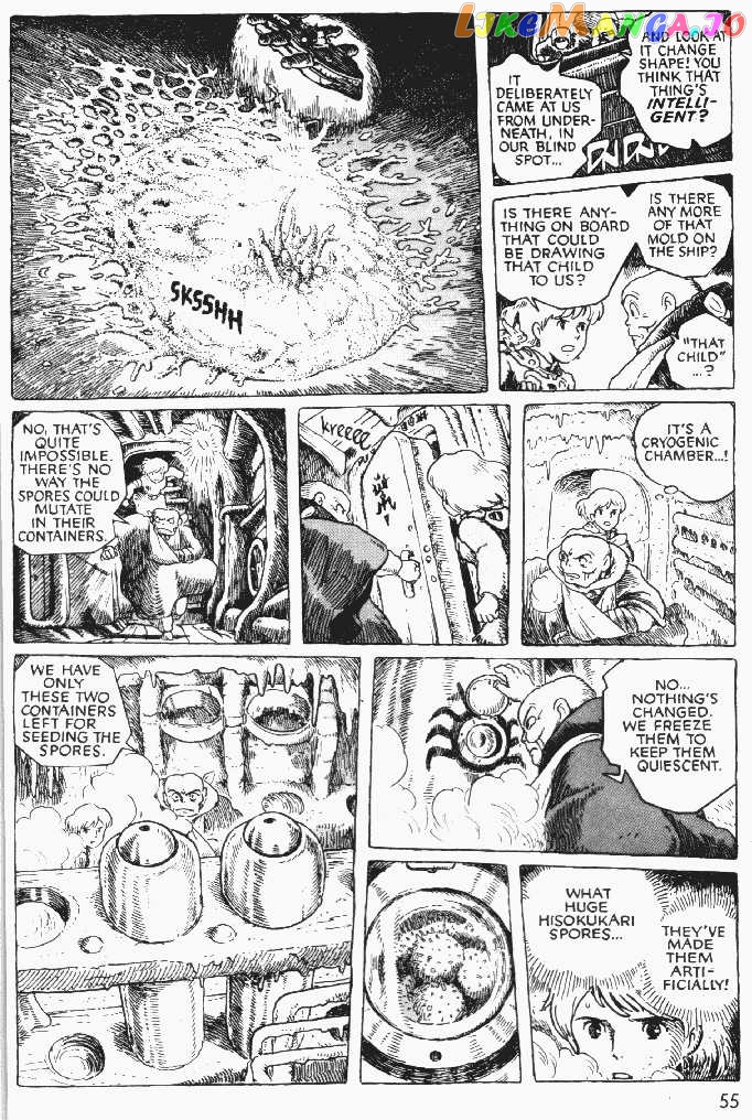 Nausicaä of The Valley of The Wind Chapter 4 - page 54