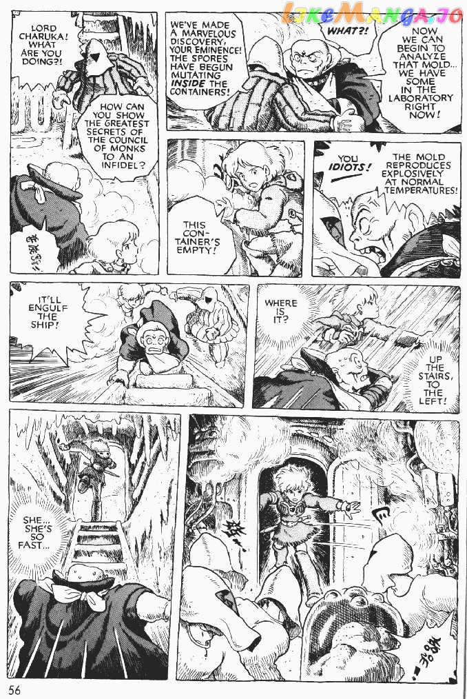 Nausicaä of The Valley of The Wind Chapter 4 - page 55