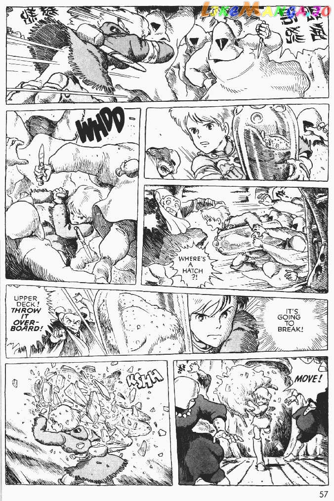 Nausicaä of The Valley of The Wind Chapter 4 - page 56