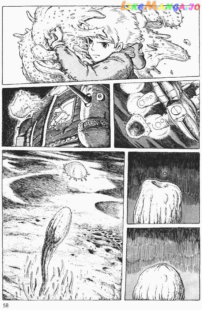 Nausicaä of The Valley of The Wind Chapter 4 - page 57