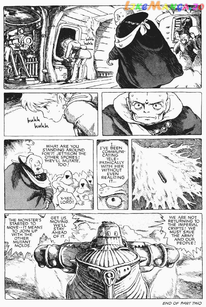 Nausicaä of The Valley of The Wind Chapter 4 - page 58