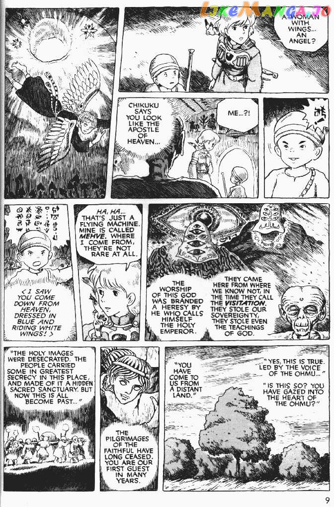 Nausicaä of The Valley of The Wind Chapter 4 - page 8