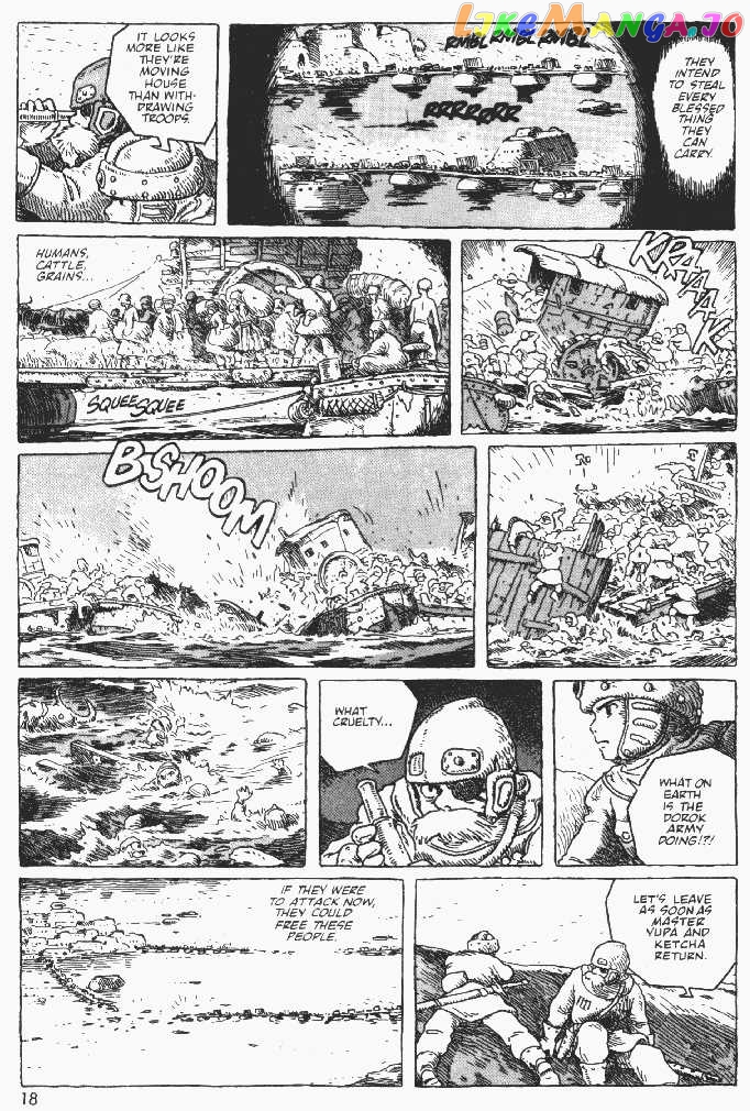 Nausicaä of The Valley of The Wind Chapter 5 - page 15