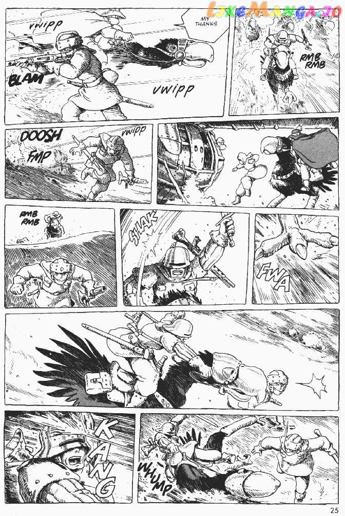 Nausicaä of The Valley of The Wind Chapter 5 - page 22