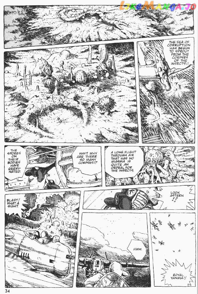Nausicaä of The Valley of The Wind Chapter 5 - page 31