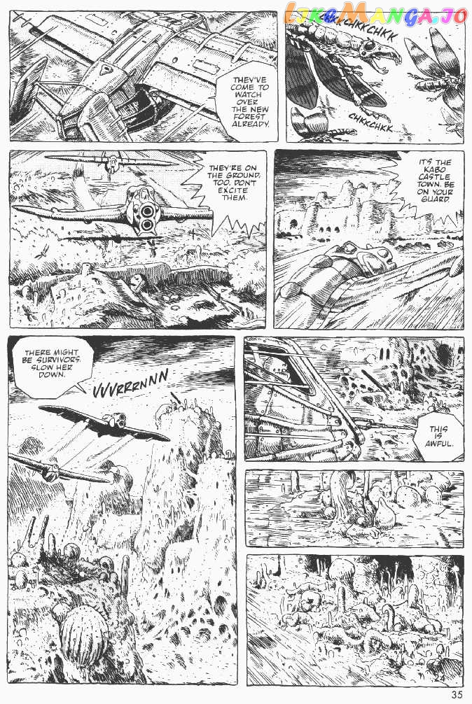 Nausicaä of The Valley of The Wind Chapter 5 - page 32