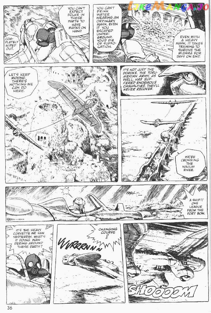 Nausicaä of The Valley of The Wind Chapter 5 - page 33