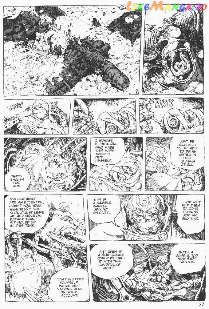 Nausicaä of The Valley of The Wind Chapter 5 - page 34