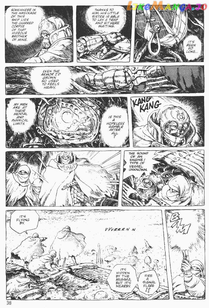 Nausicaä of The Valley of The Wind Chapter 5 - page 35