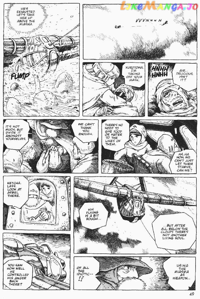 Nausicaä of The Valley of The Wind Chapter 5 - page 46