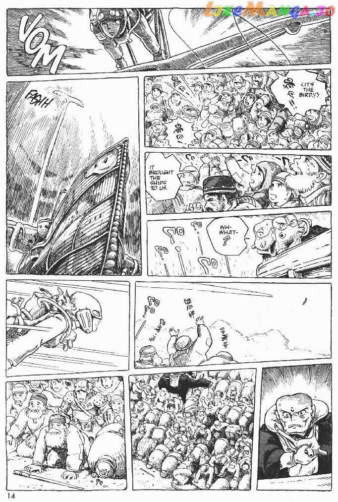 Nausicaä of The Valley of The Wind Chapter 6 - page 14