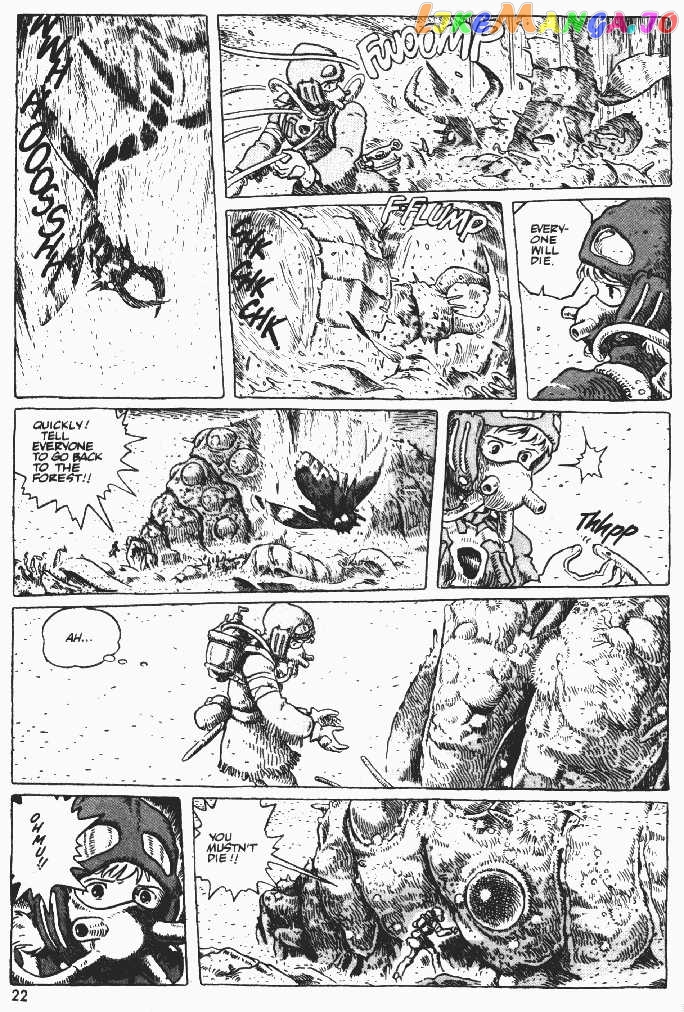 Nausicaä of The Valley of The Wind Chapter 6 - page 22