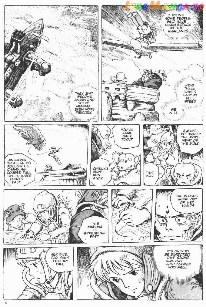 Nausicaä of The Valley of The Wind Chapter 6 - page 4