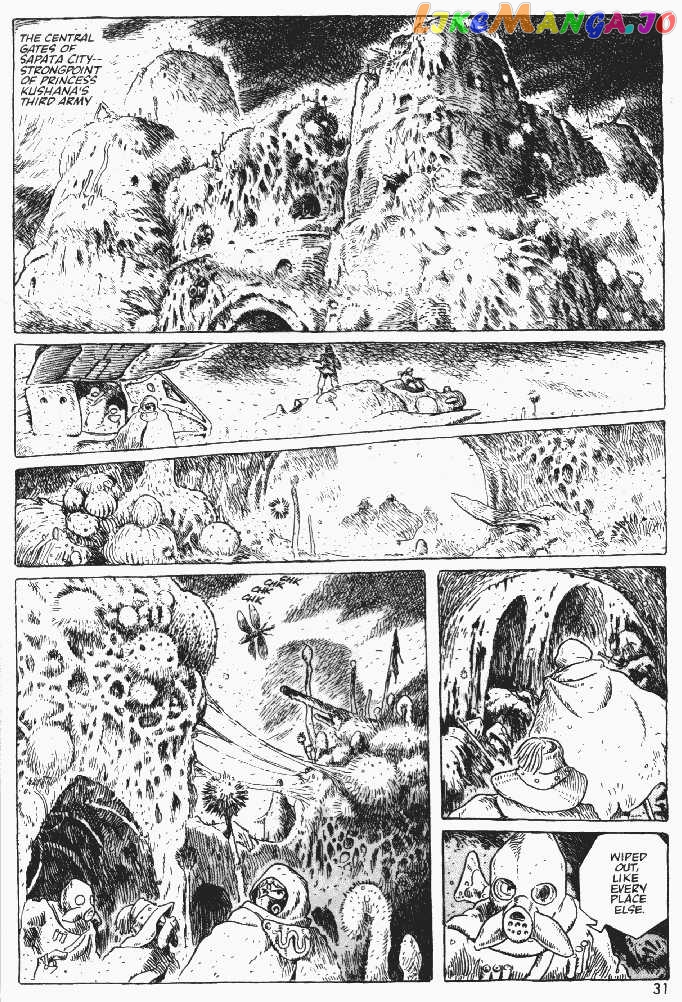 Nausicaä of The Valley of The Wind Chapter 6 - page 31