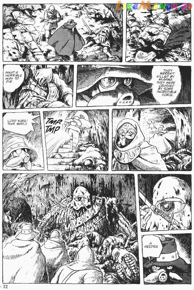 Nausicaä of The Valley of The Wind Chapter 6 - page 32