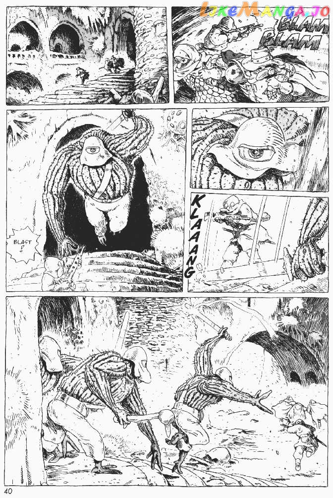 Nausicaä of The Valley of The Wind Chapter 6 - page 40