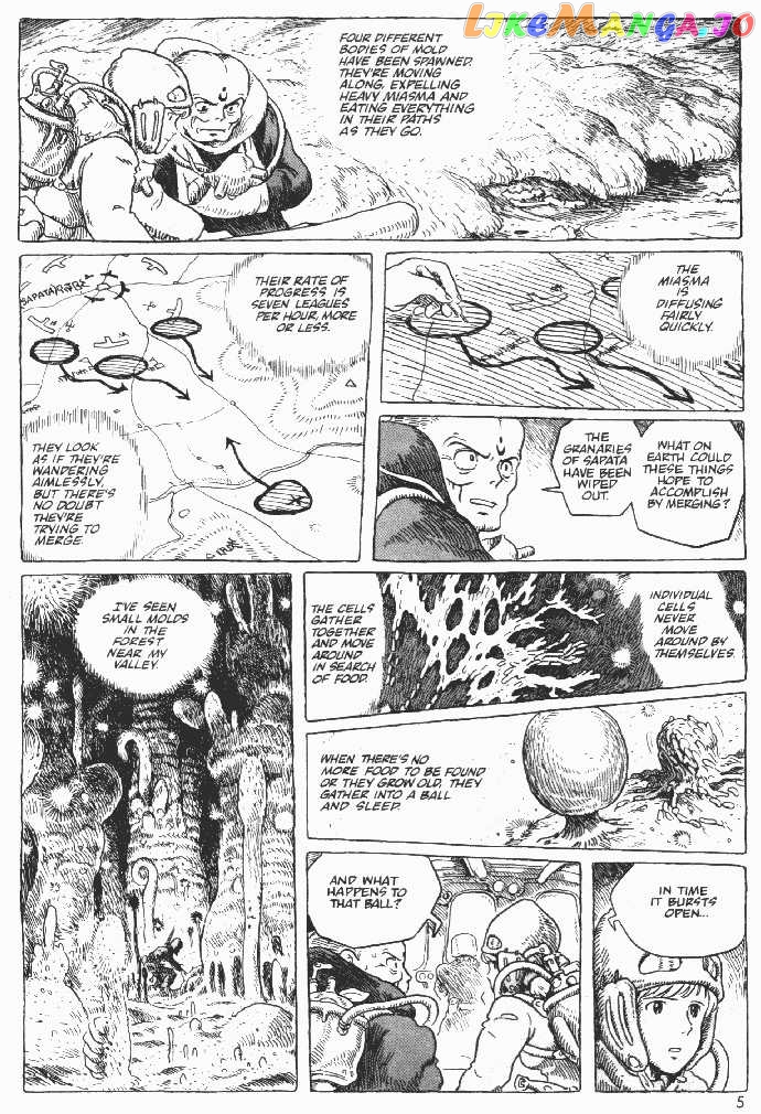 Nausicaä of The Valley of The Wind Chapter 6 - page 5