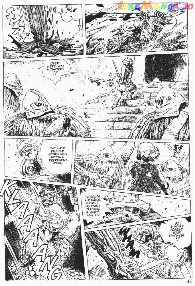 Nausicaä of The Valley of The Wind Chapter 6 - page 43