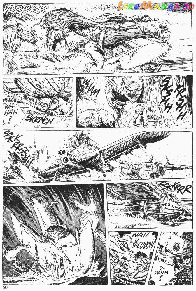 Nausicaä of The Valley of The Wind Chapter 6 - page 50