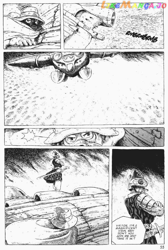 Nausicaä of The Valley of The Wind Chapter 6 - page 55