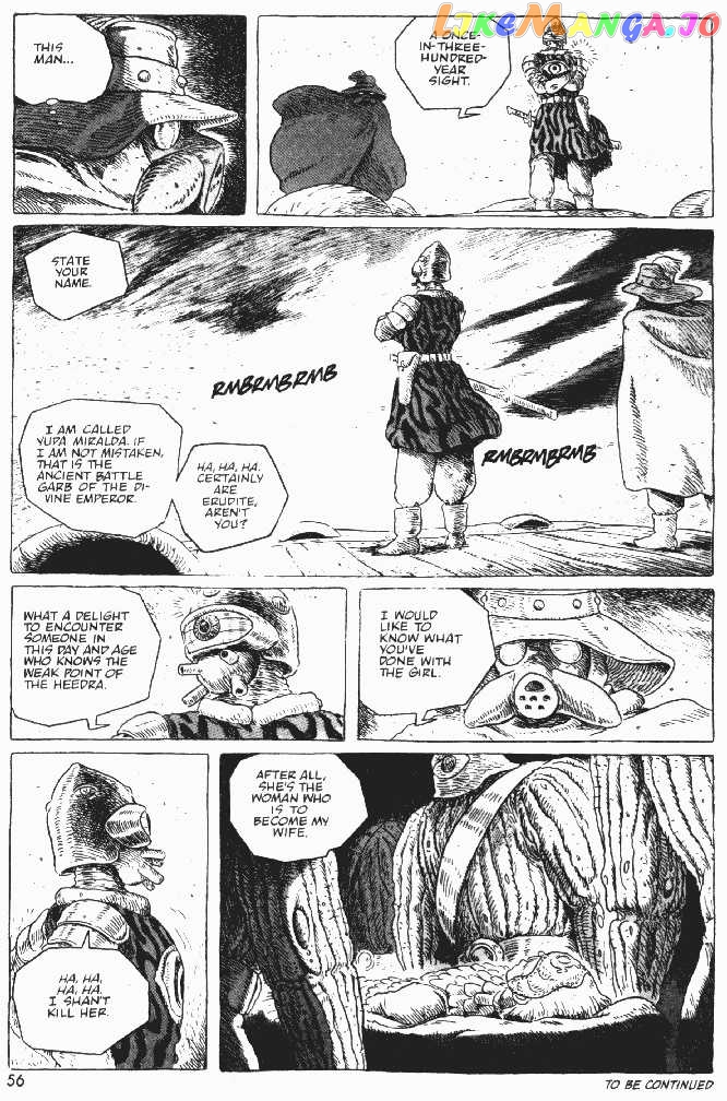 Nausicaä of The Valley of The Wind Chapter 6 - page 56