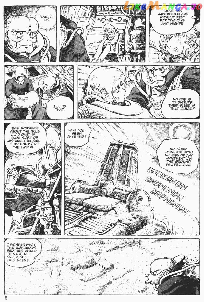 Nausicaä of The Valley of The Wind Chapter 6 - page 8