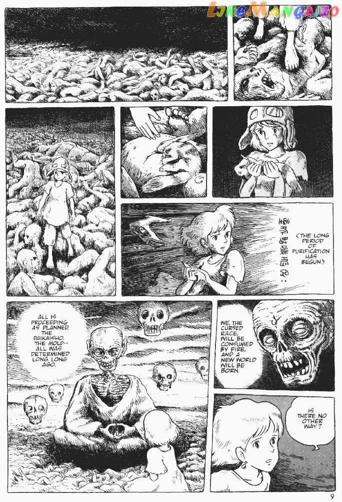 Nausicaä of The Valley of The Wind Chapter 6 - page 9